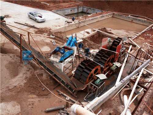 圖1:細沙回收機與葉輪洗砂機 圖1:細沙回收機與葉輪洗砂機